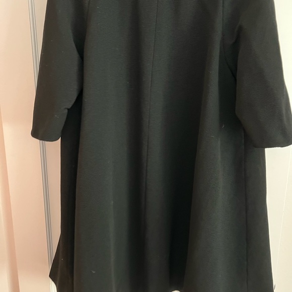Vintage Juilliard 50’s Mandarin Collar Swing Coat with XL Covered Buttons - Picture 3 of 8